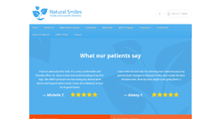 Desktop Screenshot of naturalsmilesfl.com